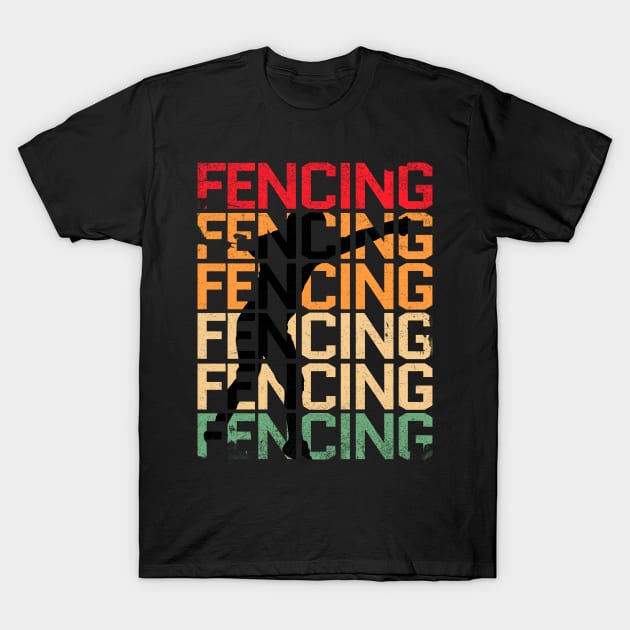 fencing T-Shirt by Circle Project